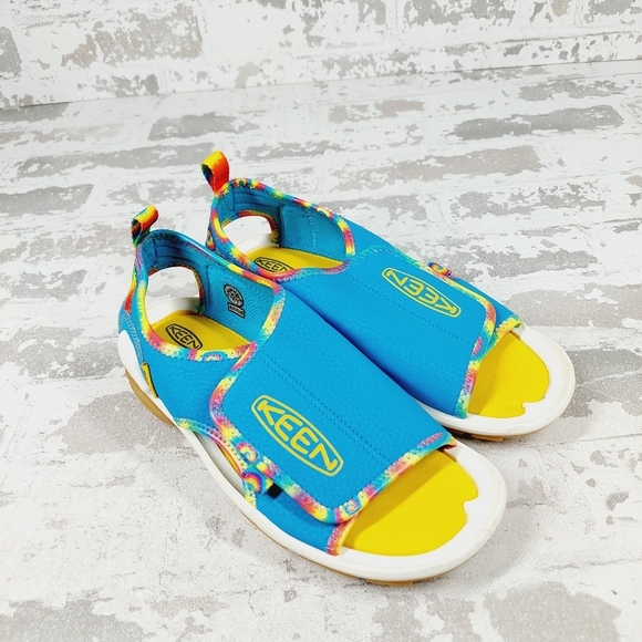 New Keen Kids Knotch River Open Toe Sandals A537 - Picture 4 of 11